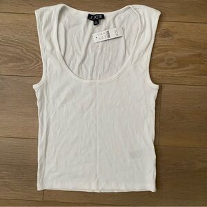 J. Crew Women's White Tank Top